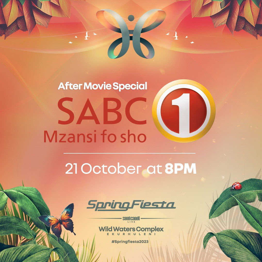 ICYMI 🦋 : Catch the #SpringFiesta2023 After-Movie Special on @sabc1_mzansifosho 📺 this Saturday at 8 PM! ✨ #SF23