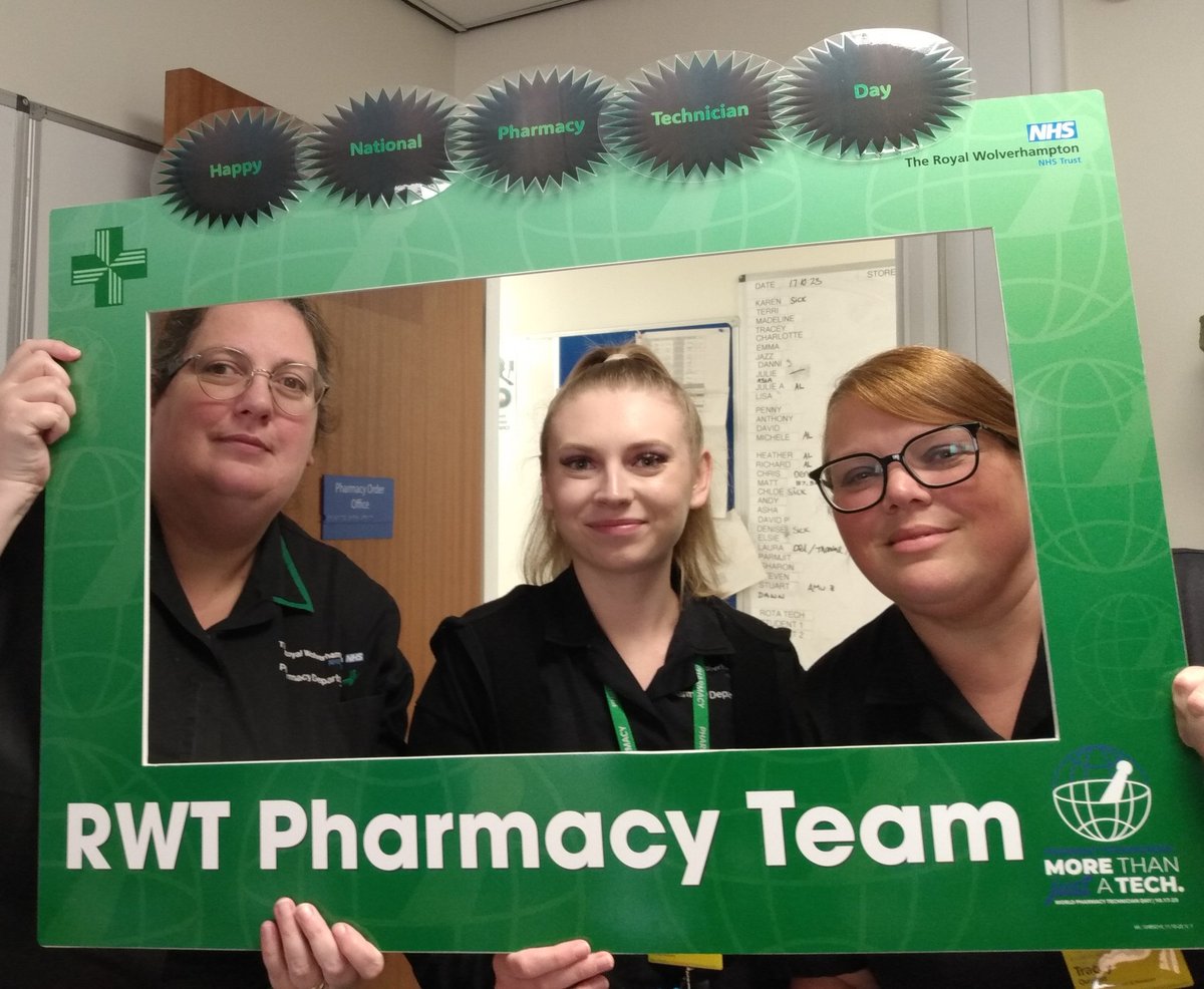Angela Davis (@angelad71123296) on Twitter photo Terri, Charlotte and Tracey #PharmacyTechnicians and Support Workers in our Pharmacy Procurement Team. Terri says there are so many different opportunities as a Pharmacy Tech #RxTechDay <a href="/APTUK1/">APTUK</a> <a href="/RWT_NHS/">The Royal Wolverhampton NHS Trust π₯</a> Terri, Charlotte and Tracey #PharmacyTechnicians and Support Workers in our Pharmacy Procurement Team. Terri says there are so many different opportunities as a Pharmacy Tech #RxTechDay <a href="/APTUK1/">APTUK</a> <a href="/RWT_NHS/">The Royal Wolverhampton NHS Trust π₯</a>