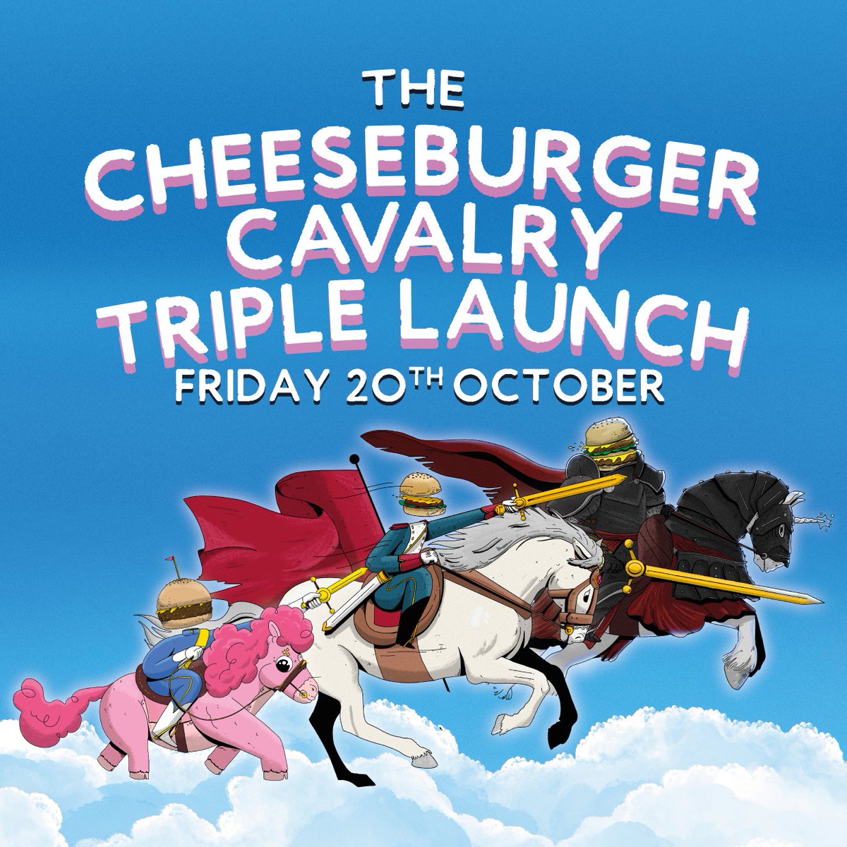 Come grab a triple cheese with us this Friday! We're launching <a href="/LHGBrewingco/">Left Handed Giant</a>'s Cheeseburger Cavalry triple; Slider, Cheeseburger Cavalry &amp; Double Cheese. All pouring on the taps, with cans to takeaway and purchase online 🍻