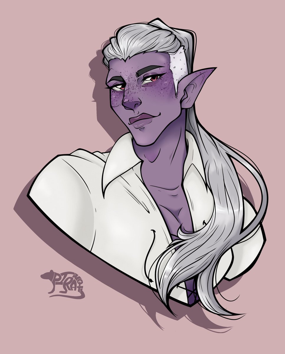 Raffle reward for <a href="/Senri_Ions/">Blastflight</a> FRECKELS #BG3 #digitalart