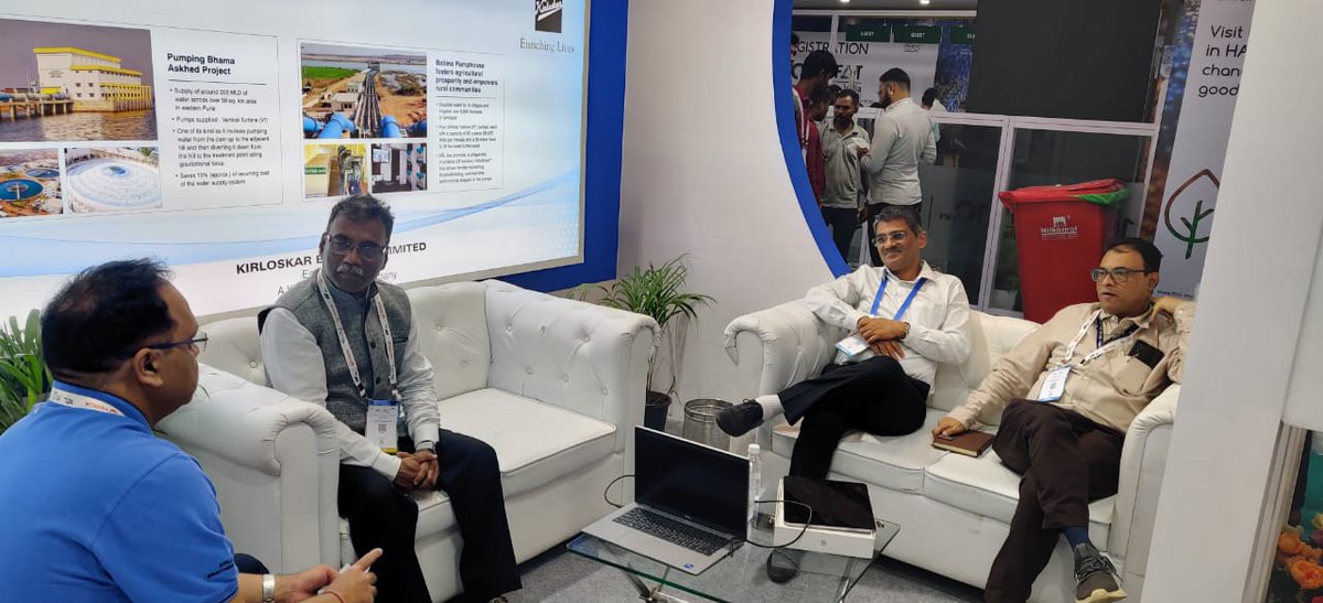 KBLPumps's tweet photo. Discover innovation at IFAT 2023, Mumbai with KBL. Our stall is buzzing with energy and we are honoured to welcome industry experts.
Dive into sustainable solutions with us!
Hall number: 01
Stand number: G001
#KBL #KirloskarPumps #KBLPumps #IFAT2023 #KirloskarBrothersLimited https://t.co/efwR0TFfbA