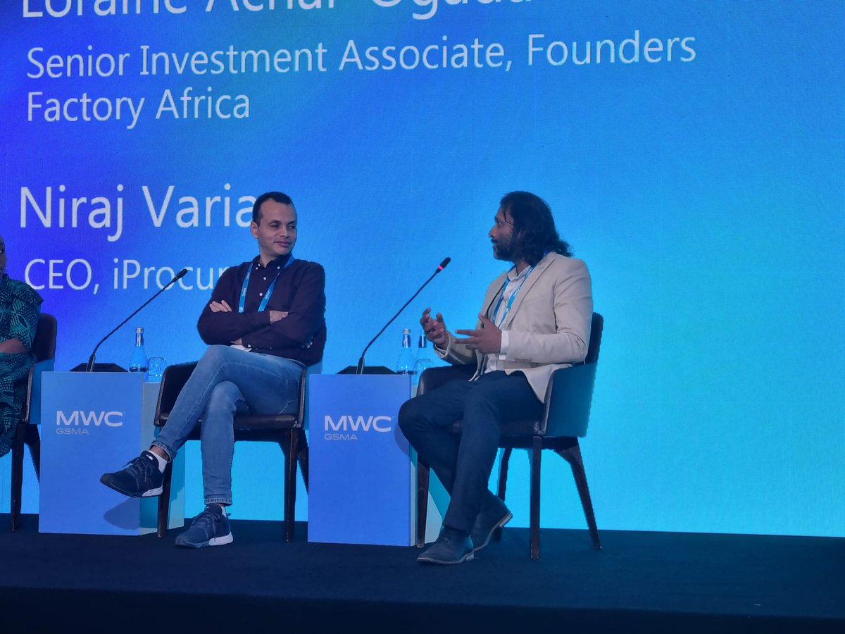 GSMA Mobile for Development (@gsmam4d) on Twitter photo Speaking at #MWC23 in Kigali, here are the top three tips from <a href="/NirajRVaria/">Niraj Varia</a>, CEO of <a href="/iProcureltd/">iProcure LTD</a> for #AgriTech #startups seeking investment:
1. Be patient and persistent
2. Keep it simple
3. Remind investors how big the opportunity is
#M4DatMWC Speaking at #MWC23 in Kigali, here are the top three tips from <a href="/NirajRVaria/">Niraj Varia</a>, CEO of <a href="/iProcureltd/">iProcure LTD</a> for #AgriTech #startups seeking investment:
1. Be patient and persistent
2. Keep it simple
3. Remind investors how big the opportunity is
#M4DatMWC