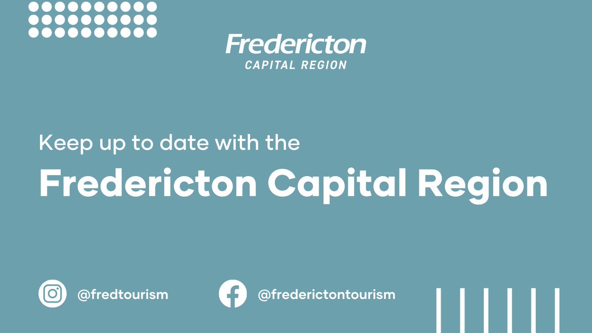Fredericton Capital Region Tourism tweet media