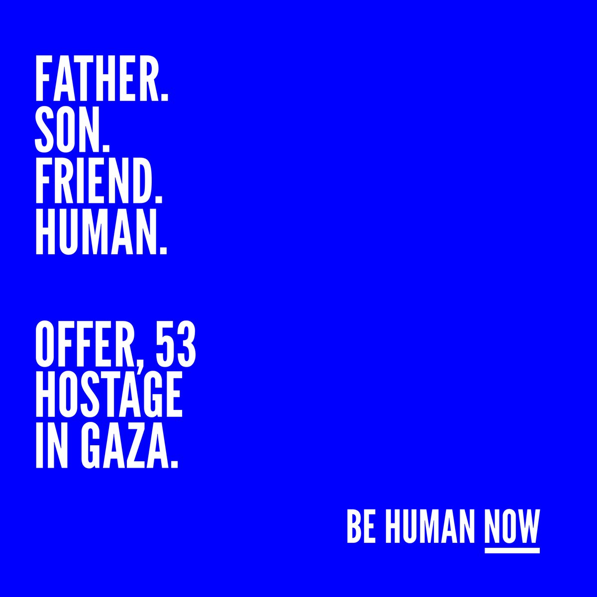 Be Human Now tweet media