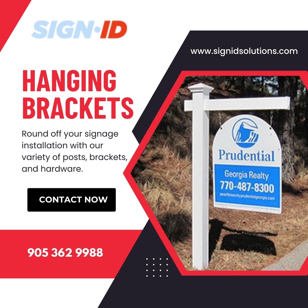 signidsolutions's tweet image. Posts, Hanging Brackets, and Hardware: Round off your signage installation with our variety of posts, brackets, and hardware.
#sign #signage #SignageMaker #signagesolutions #signagecompany #signageinstallationnstallation