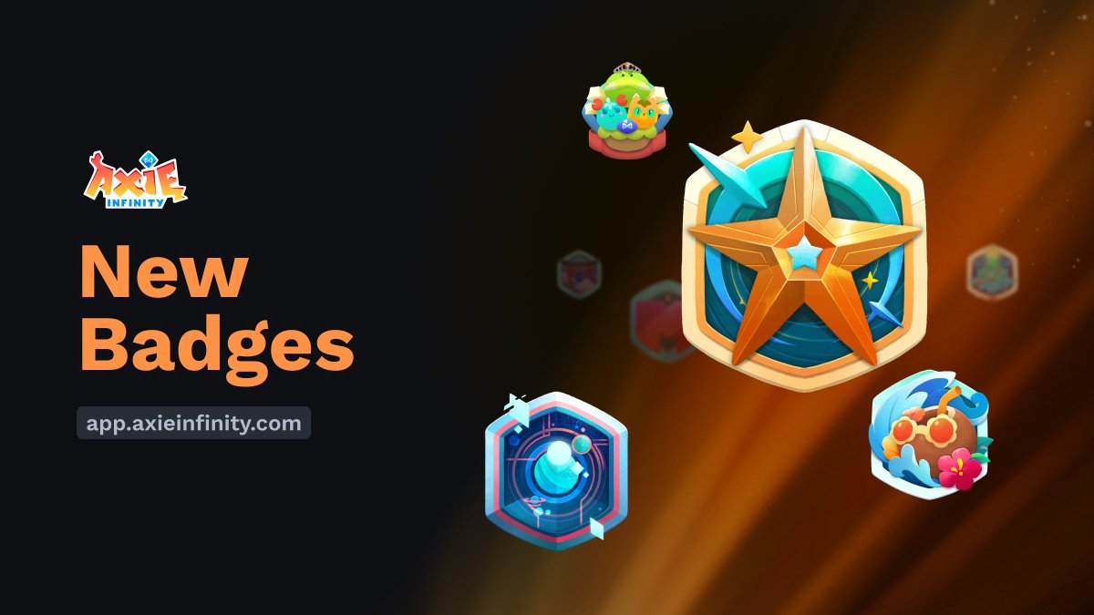 AxieInfinity's tweet photo. 1/ Lunacia, we’re proud to present six new badges on the Lunalog!

The greatest movements in history honor their most-distinguished members with badges.

The Filipino Medal of Valor. A team captain’s insignia.

Today, we honor our esteemed collectors in true Lunacian spirit 🧵👇 https://t.co/WE1oru2X79
