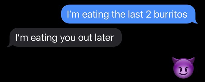 Text me like this and I&rsquo;m yours 🥵 https://t.co/GpuZpegeE0