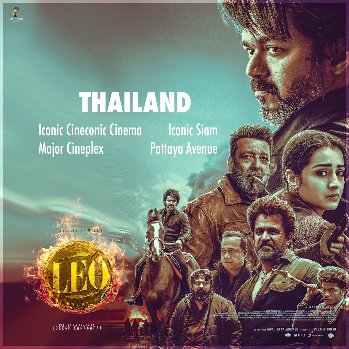 #Leo Advance Booking Now Open at  #Mauritius #Seychellesislands 

@actorvijay @PharsFilm #LeoFromOct19