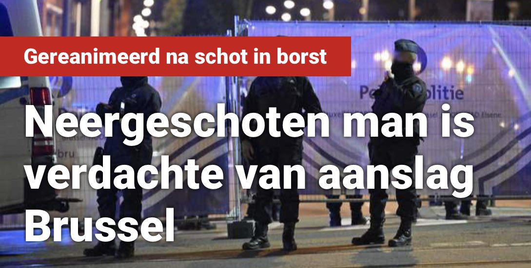 Een terrorist reanimeren? #brussel