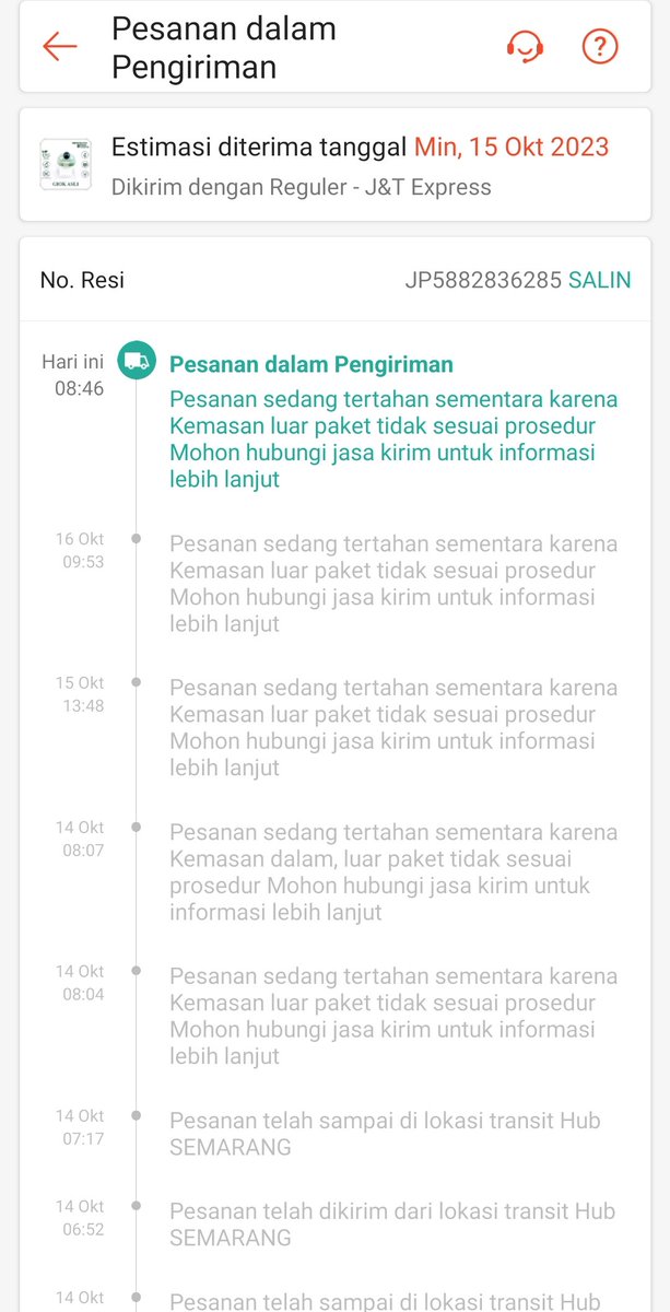 bettavic's tweet photo. @sunshinecopas @khaivkk @jntexpressid Punyaku malah parah , katane org dalam, paketanku robek barangnya hilang 1 (jelas dicuri alias dimaling oknum) dan anehnya perush JnT @jntexpressid gak punya solusi apa2 cuma suruh nunggu sampai Kiamat.... https://t.co/Kz2uLHmlAT