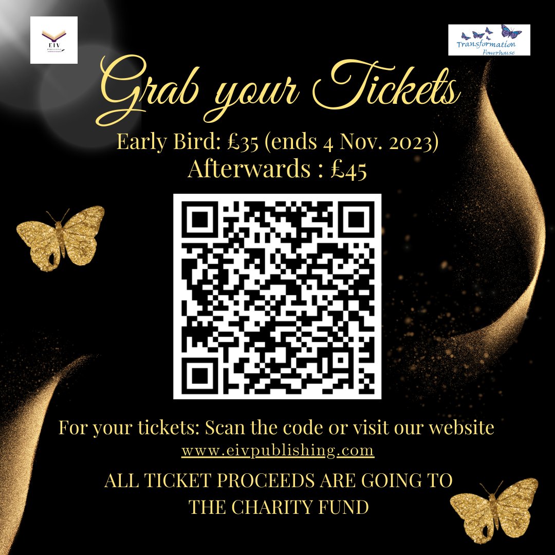 Your generosity by buying our ticket(s)  will help us raise the butterfly fund that will  cover the costs for clients to stay at Transformation Powerhouse therapeutic centre.  

#TPHBUTTERFLYFUND