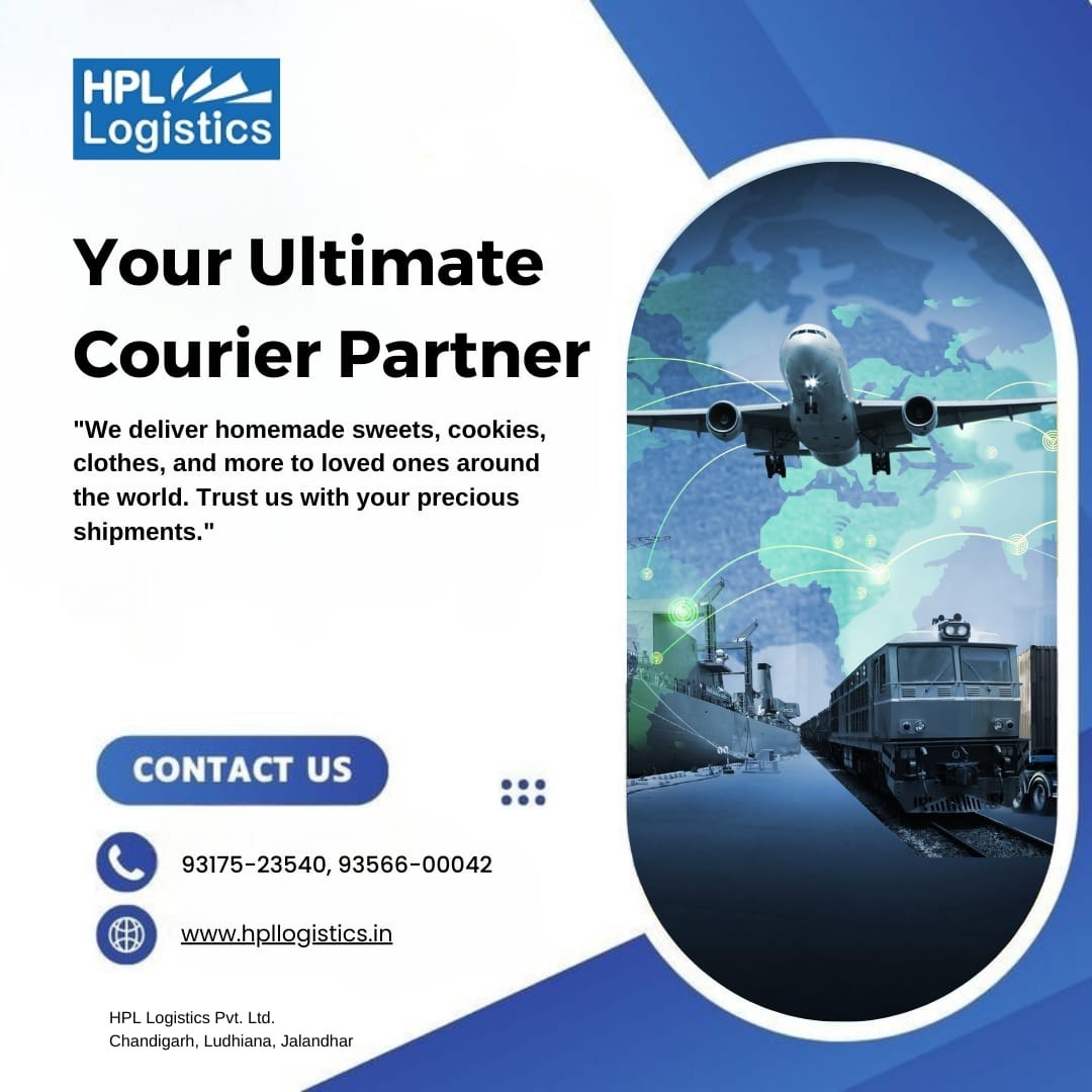 HPL Logistics, your ultimate courier partner! 🚚✨ 
.
hpllogistics.in/Service.aspx
.
Tags
#HPLLogistics #DeliverWithEase #HPLLogisticsMagic #TransportationSimplified #EffortlessCommute #HPLLogistics #CustomerSatisfaction #WarehouseServices #Ludhiana #Punjab