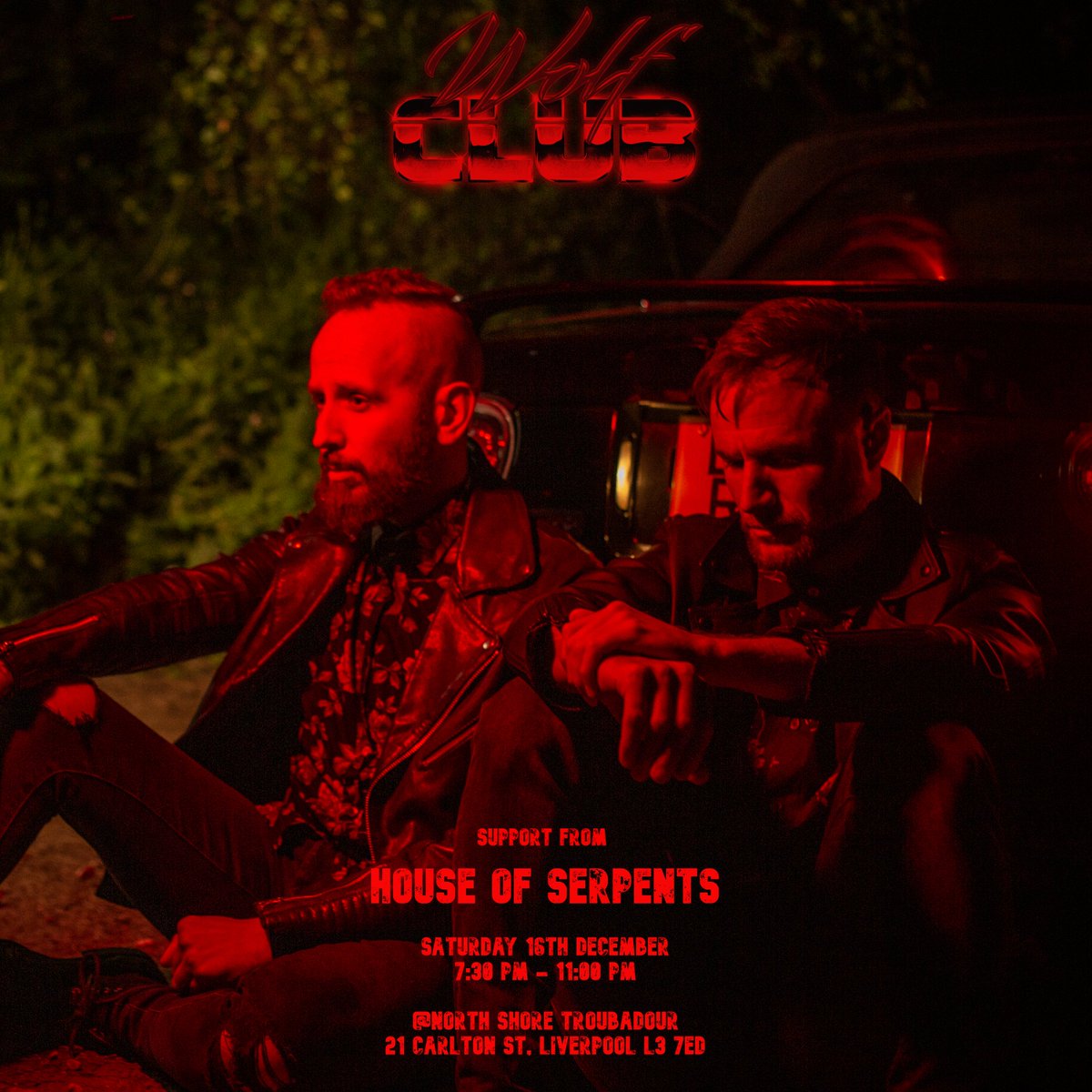 !!! SUPPORT ANNOUNCEMENT !!! Excited to have Shaun from LeBrock opening for us with his awesome new project In @inthehouseofserpents Tickets below: seetickets.com/event/wolfclub… #WolfClub #houseofserpents #synthfam #synthwave #retrowave #newretrowave @NewRetroWave