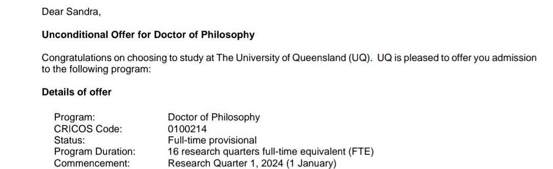 Sandra Neubert (@neuberts1) on Twitter photo Very happy to share that I will start my PhD in multiple-use spatial planning @UqEnvironment and <a href="/UniofExeter/">University of Exeter</a> as part of the next <a href="/QUEX_PhD/">QUEX PhD</a> cohort! I'll be working with an amazing supervisor team from both unis @ Anthony Richardson @_KMETCALFE @danielcdunn <a href="/jaseeverett/">Jason Everett</a> Very happy to share that I will start my PhD in multiple-use spatial planning @UqEnvironment and <a href="/UniofExeter/">University of Exeter</a> as part of the next <a href="/QUEX_PhD/">QUEX PhD</a> cohort! I'll be working with an amazing supervisor team from both unis @ Anthony Richardson @_KMETCALFE @danielcdunn <a href="/jaseeverett/">Jason Everett</a>