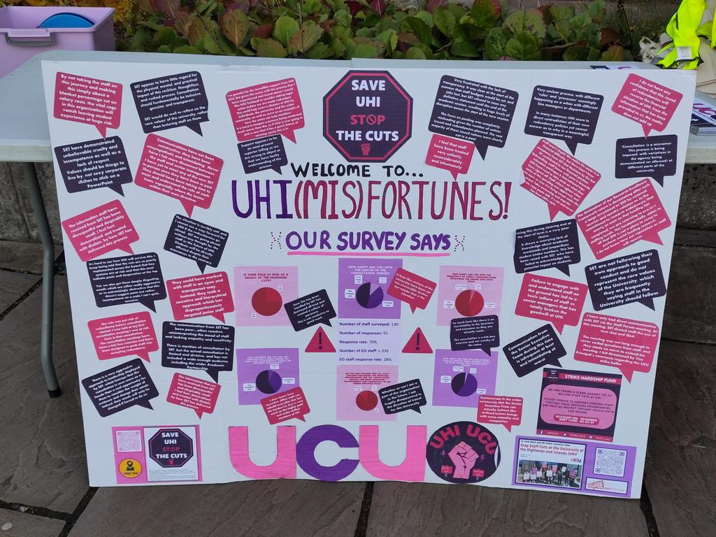 UCU Scotland President tweet media