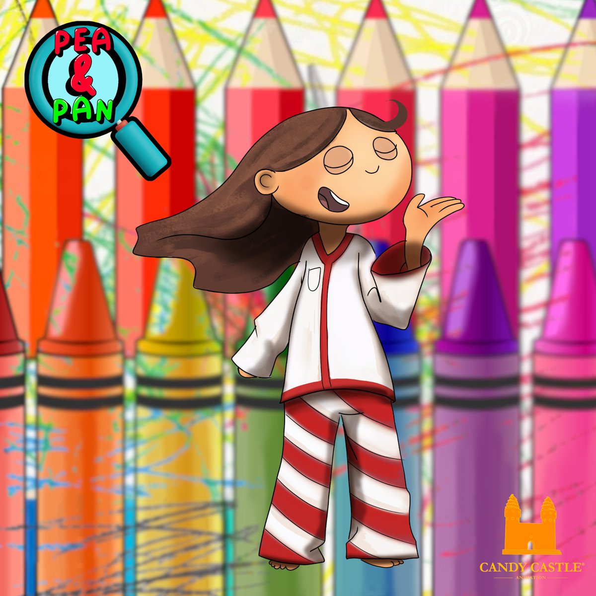 Pea_n_Pan's tweet photo. This is Pea. She loves learning and asking why. When she asks why 3 times she shrinks to the size of a pea and goes on an adventure with her best friend Pan and other teddies to learn why.

Learn more about Pea &amp; Pan here...
https://t.co/Bo2MNgCbZA

#children #disabilities https://t.co/2xG30HX1Wg