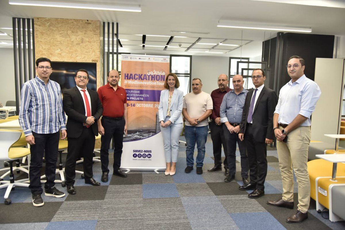 centre_fes's tweet photo. Retour en photos sur le Hackathon "MedInnovation Tour", organisé en partenariat avec la Chambre de Commerce, d'Industrie et des Services Fès-Meknès et le CRI Fès-Meknès, les 13 et 14 octobre 2023 à l’UEMF.
RDV du 24 au 26 octobre pour le « Meditour 2023 ». https://t.co/XWWmyKN8GY