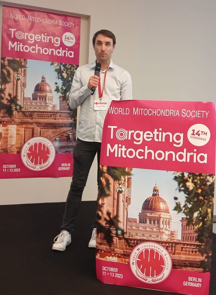 'Mitochondria and ROS Signaling as Key Players in Arrhythmogenic Cardiomiopathy?A Molecular Screening-Based Answer' This short oral was presented during #TargetingMitochondria2023 by our research Réginald Philippe 🙏@CCMonzino @imed_tweets @CIBIO_UniTrento @FWF_at @FWFOpenAccess