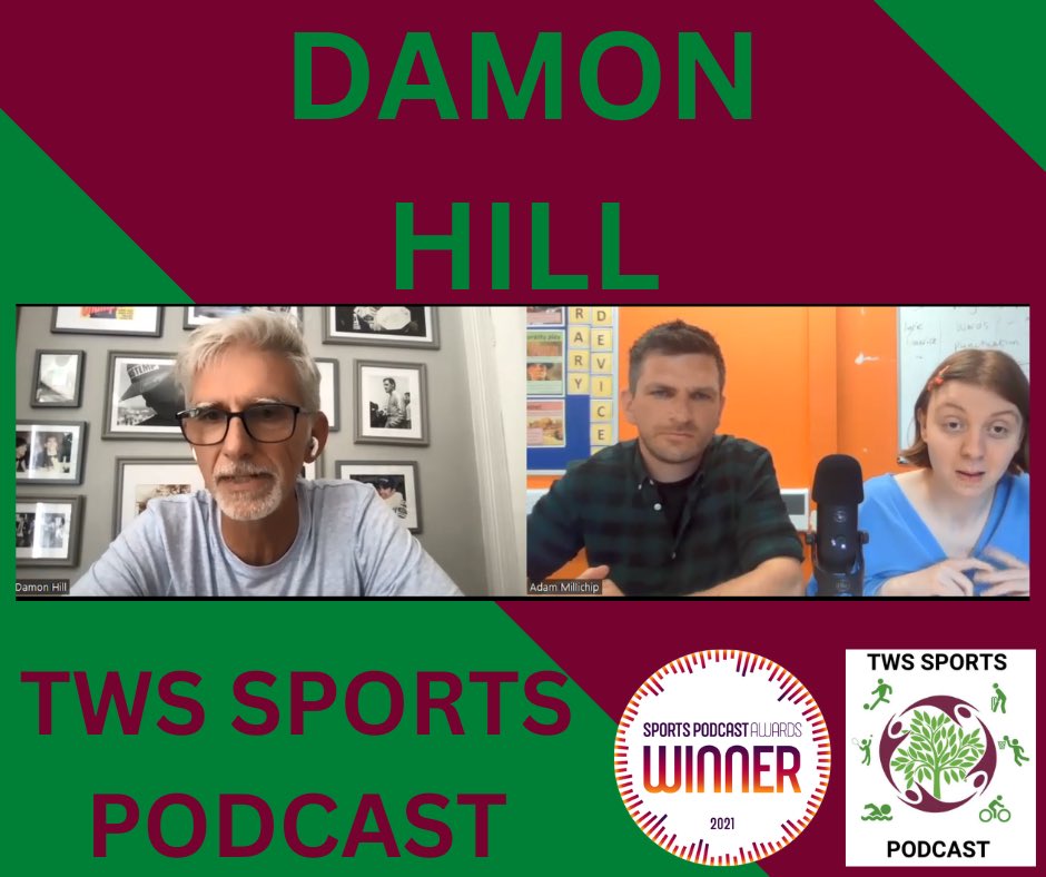 TWS Sports Podcast (@twssportspod) on Twitter photo ๐๏ธ OUT NOW ๐๏ธ
This week on the TWS sports podcast. We are joined by former F1 world champion Damon Hill. <a href="/HillF1/">Damon Hill</a>
In this episode we chat to Damon about:
- His love of motorbikes
- Moving into #F1
- Dealing with grief
- How the #Beatles and some monks helped him to become ๐๏ธ OUT NOW ๐๏ธ
This week on the TWS sports podcast. We are joined by former F1 world champion Damon Hill. <a href="/HillF1/">Damon Hill</a>
In this episode we chat to Damon about:
- His love of motorbikes
- Moving into #F1
- Dealing with grief
- How the #Beatles and some monks helped him to become