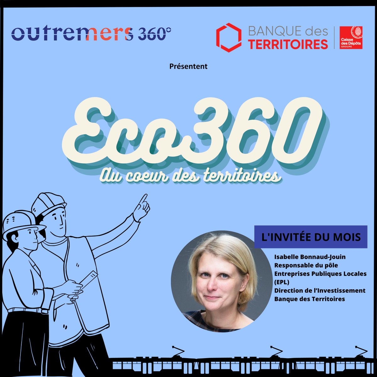 [#Podcast #Eco360 - Ép. 4] Isabelle Bonnaud-Jouin, Responsable du pôle Entreprises Publiques Locales (EPL) Direction de l’Investissement Banque des Territoires : L'économie mixte, un outil de développement qui se renouvelle en #Outremer

➡️bit.ly/45tdGZ6