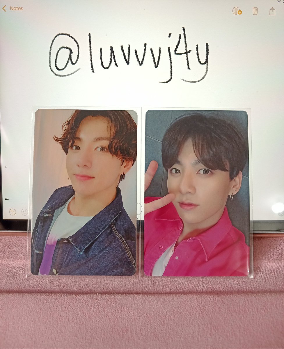 luvvvj4y's tweet photo. wts lfb jk rare pcs 🩷
offer your price thru dms. lets nego

can tingi but prio getting both

t. bts ph 5th muster jungkook magic shop dvd japan lights golden barbie koo rpc random photocard https://t.co/JpbVAYVqO8