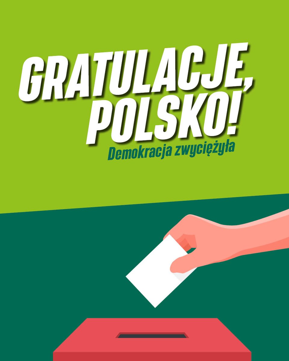 Wyniki w 🇵🇱 i zaangażowanie berlińskiej Polonii w wyborach bardzo nas cieszą! Pokazuje to, że większość w Polsce pragnie demokracji, wolnych mediów i niezależnego sądownictwa. To dowód na odwracalność prawicowego kierunku. Gratulacje wszystkim Polkom i Polakom, którzy świętują!