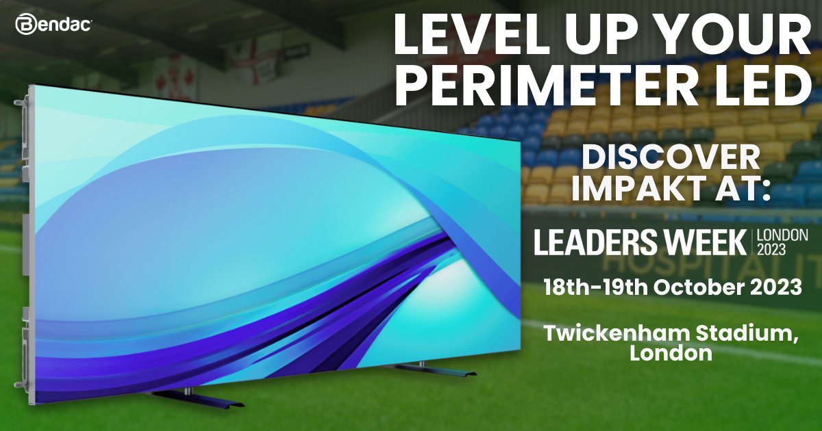 Take a look at what everyone is talking about… 🗣️

Get to know Bendac’s LED perimeter system: Impakt!

Our Impakt LED perimeter boasts impressive market-leading features, such as:

⭐️ A SLIMLINE 84mm width for accessibility and space-saving.
💡 A 7,000 nits brightness rating