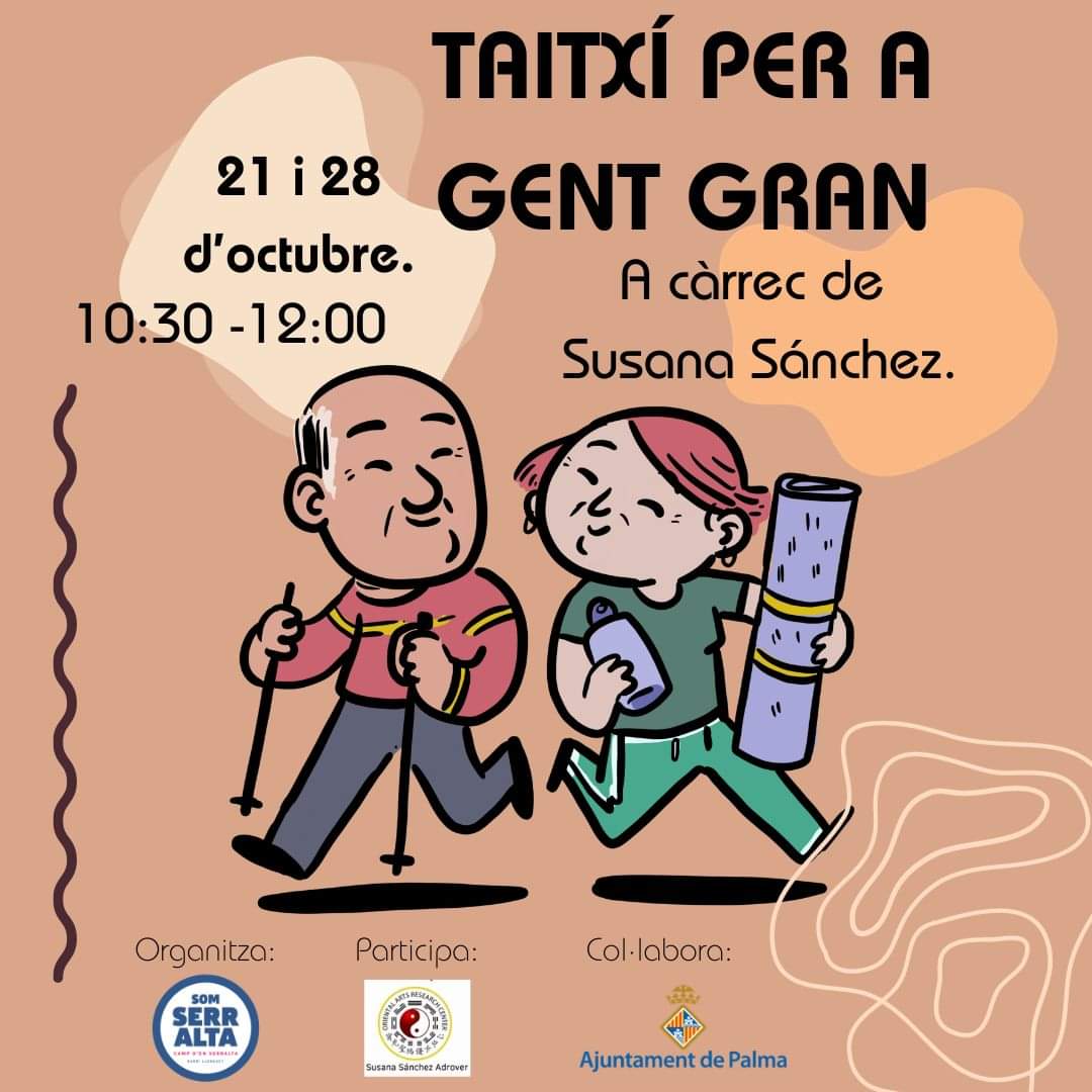 SomSerralta's tweet photo. Aquest dissabte no us podeu perdre l'activitat de taitxí per a gent gran que hem organitzat a la plaça! 🌟 https://t.co/zJ11hn35tl