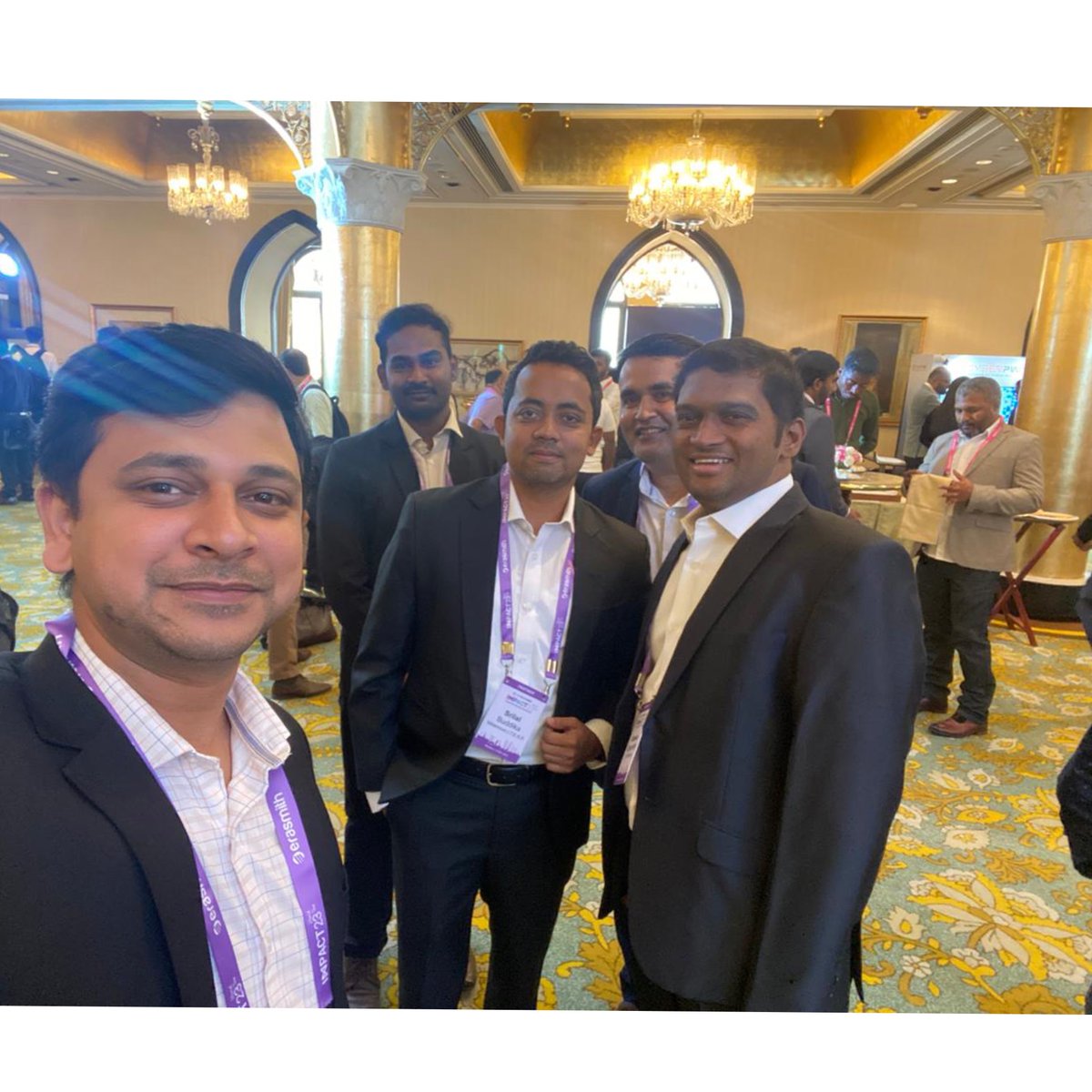 EnHcorp's tweet photo. Our #ENHiSecure team had an incredible time at the @CyberArk Impact 23 event held at the stunning #TheTajMahalPalace.🌐😊

It was deep dive into the world of #cybersecurity, focusing on critical topics like #workforce and #customeraccess, #endpointprivilegesecurity, #PAM🌐🔐 https://t.co/jOdyhFXYgy