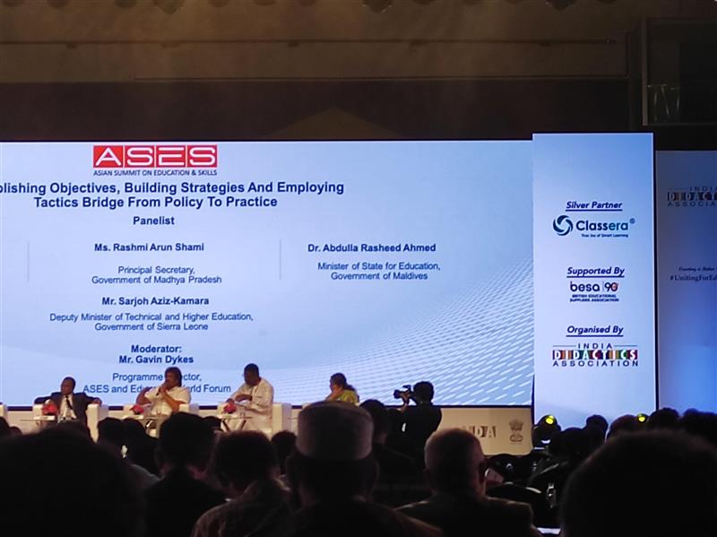 Classera's tweet photo. The third day of #Classera's participation in the #ASES2023 conference hosted by #India.
We are proud to be the #Silver_Partner for this leading event that focuses on education and skills in the Asian continent.
https://t.co/THej1XQjS1 https://t.co/u5JBR0ANL2