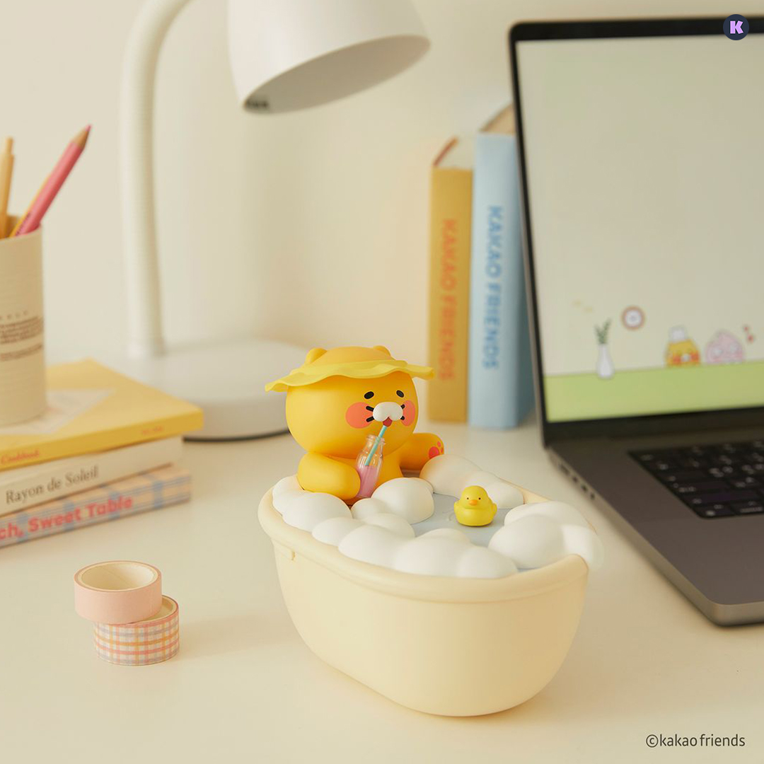 お風呂に入ってるチュンシク🛀🫧 #カカオフレンズ からお風呂で