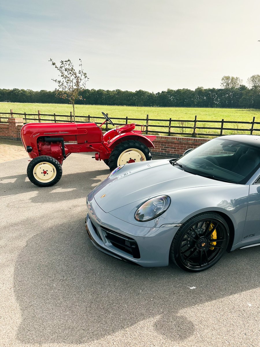 To think what Porsche have achieved since 1958 when this Porsche Junior Tractor was new, is quite alarming… 😳#PorscheHeritage