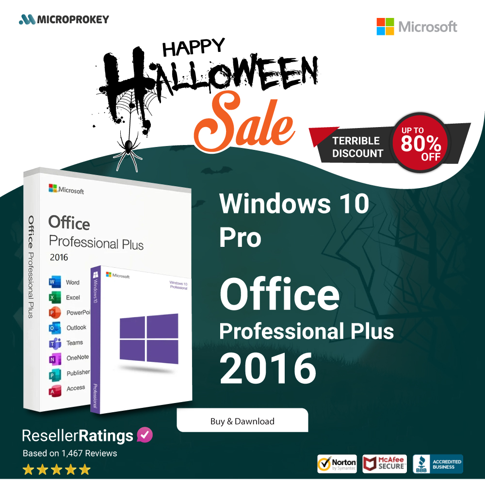 MoniTaeyba's tweet image. 🎃[Happy Halloween Sale] Windows 10 Pro &amp;amp; Office Professional Plus 2016!🎃
👉Shop Now: [microprokey.com/?item=205]
#HalloweenSale #MicrosoftProducts #Windows10Pro #OfficeProfessionalPlus2016 #BestPlaceToBuy #AffordablePrice #SavingsGalore #LimitedTimeOffer