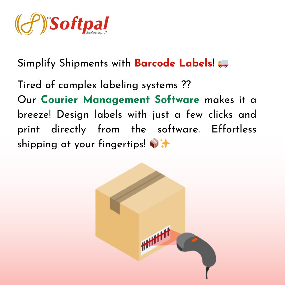 softpaltech's tweet image. Every scan tells a story of efficiency. Our warehouse management software&apos;s barcode labels are the chapters of your success story.
#EfficiencySymphony #warehousecontrol
#WarehouseControl #wmsuccess
#softpaltechnologies #sotfpal