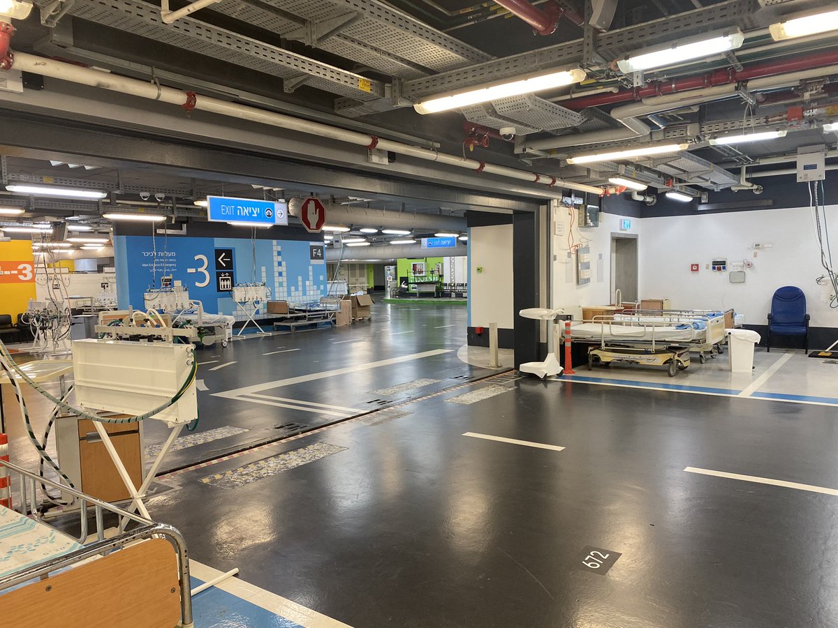 Inside the world’s largest fortified hospital - a parking garage in Haifa has been converted into a 2,000 bed hospital as tensions with Hezbollah in the north grow ctvnews.ca/world/everythi…