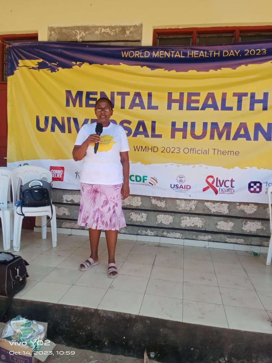 We joined other partners in the World Mental Health Day commemorations at the Sawasawa playground in Kwale county with a call to including persons with Mental Health condition in the social health protection programs, adequate staffing and supply of psychosis amidst other asks.