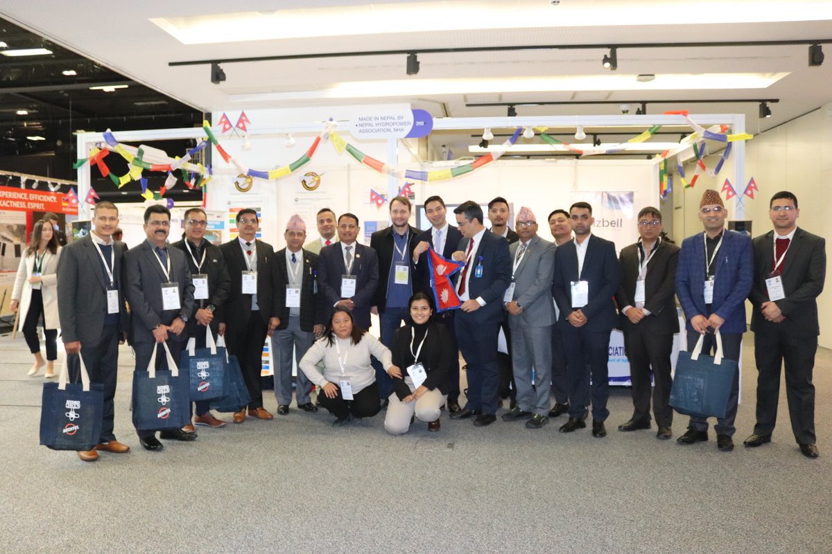 Join us in shaping the future of sustainable energy by visiting “Made in Nepal” Pavilion at the HYDRO 2023 International Conference and Exhibition, Edinburgh.
We're honored to be joined by key stakeholders and esteemed delegates from Nepal