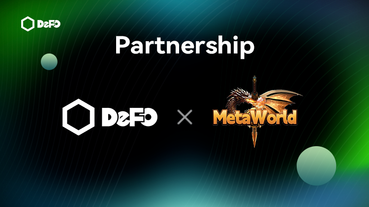 DefoWorld's tweet photo. 🎆Embark on the grand journey to #DeFO !

🤝We are thrilled to announce our collaboration with 
@Meta__Land
  
#MetaWorld launched by MetaLand, is the premier decentralized MMORPG🎮 on the blockchain

🔥Let's together commence a brand-new cosmic adventure! https://t.co/SGTskRtvWs