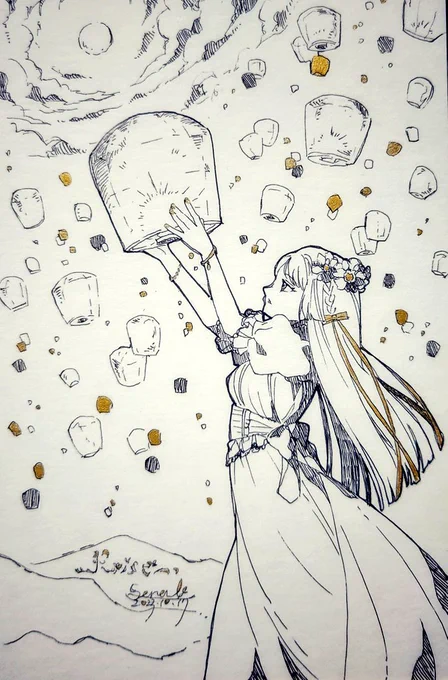 Day13. RISE(上昇)

届きますように。

#inktober2023day13
#kuretake_inktober2023 