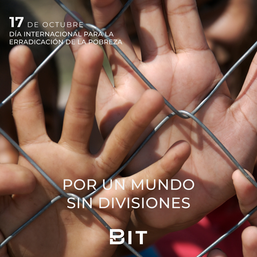 bitmarketing's tweet photo. ✨ Día Internacional para la Erradicación de la Pobreza ✨
Un mundo dividido no avanza. La pobreza no conoce fronteras ni banderas. En BIT, extendemos la mano, luchando por igualdad para todos. Más allá de hoy, erradicar la pobreza es tarea diaria. Juntos, es posible. 💪✨ https://t.co/moTKhDAQUD