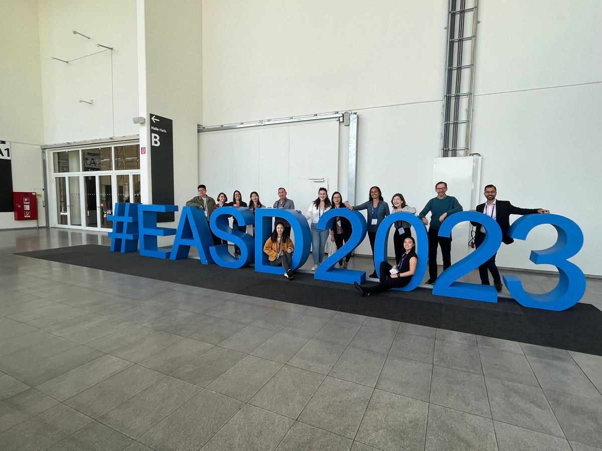 Diabetes Research Group @Kingās (@drg_kings) on Twitter photo Great representation from <a href="/DRG_Kings/">Diabetes Research Group @Kingās</a> at the recent
#EASD2023 conference in Hamburg. Congratulations to everyone who gave talks! š„³š #diabetes <a href="/kcldpsych/">KCLDiabetesPsych</a> <a href="/kingscardio/">Cardiovascular and Metabolic Medicine & Sciences</a> <a href="/kingsmedicine/">King's Faculty of Life Sciences & Medicine</a> <a href="/EASDnews/">EASD</a> Great representation from <a href="/DRG_Kings/">Diabetes Research Group @Kingās</a> at the recent
#EASD2023 conference in Hamburg. Congratulations to everyone who gave talks! š„³š #diabetes <a href="/kcldpsych/">KCLDiabetesPsych</a> <a href="/kingscardio/">Cardiovascular and Metabolic Medicine & Sciences</a> <a href="/kingsmedicine/">King's Faculty of Life Sciences & Medicine</a> <a href="/EASDnews/">EASD</a>