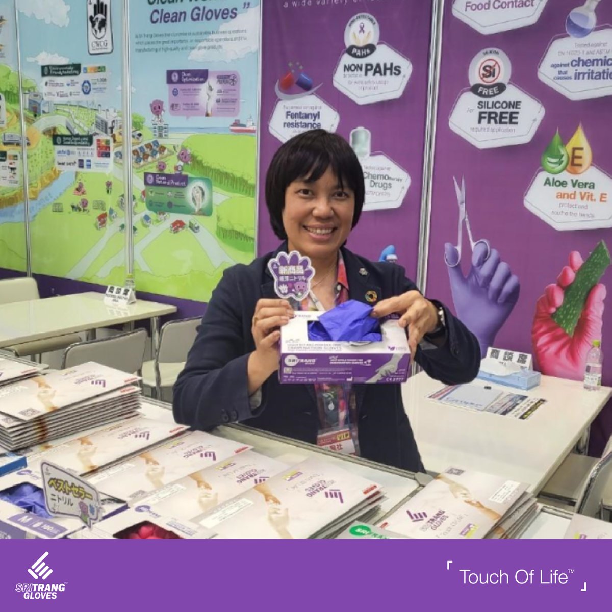 sritranggloves's tweet photo. (2) At #STGT, we take pride in producing surgical gloves that meet the highest standards of quality and safety.  By using 100% #renewable energy sources to produce our #gloves under STGT’s “Clean World Clean Gloves” initiative,
#SRITRANGGLOVES #CWCG https://t.co/Dc1CZwz0X1