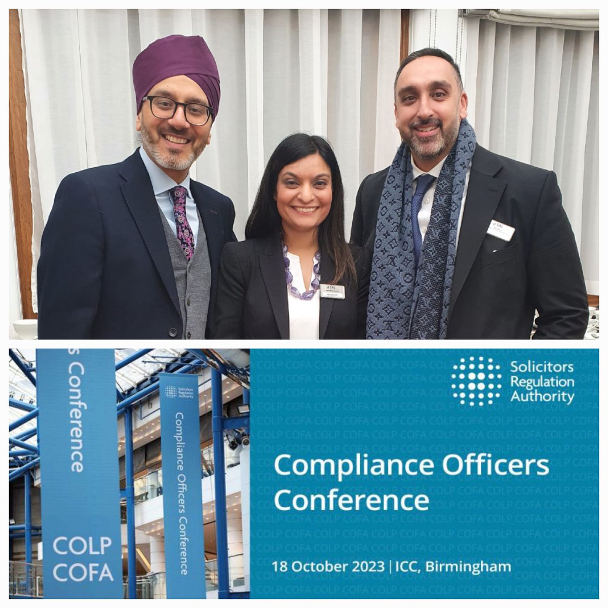 Come and see us at Stall 23 tomorrow at the @sra_solicitors Compliance Officers Conference. We'll be giving away 2 tickets to the Asian Legal Awards which is taking place on 25.11.23. @AttiqMalik001
@muntechkaur  #COLPCOFA #Compliance #diversity #seeitbeit