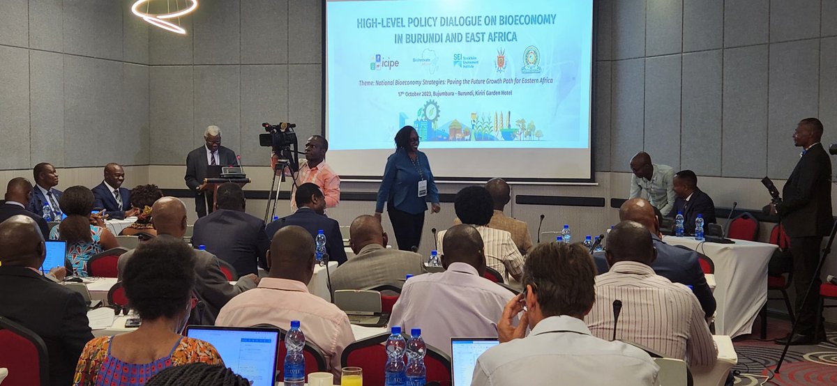 High level bioeconomy policy dialogue underway in bujumbura burundi. EASTECO championed the development of EAC Regional Bioeconomy Strategy.