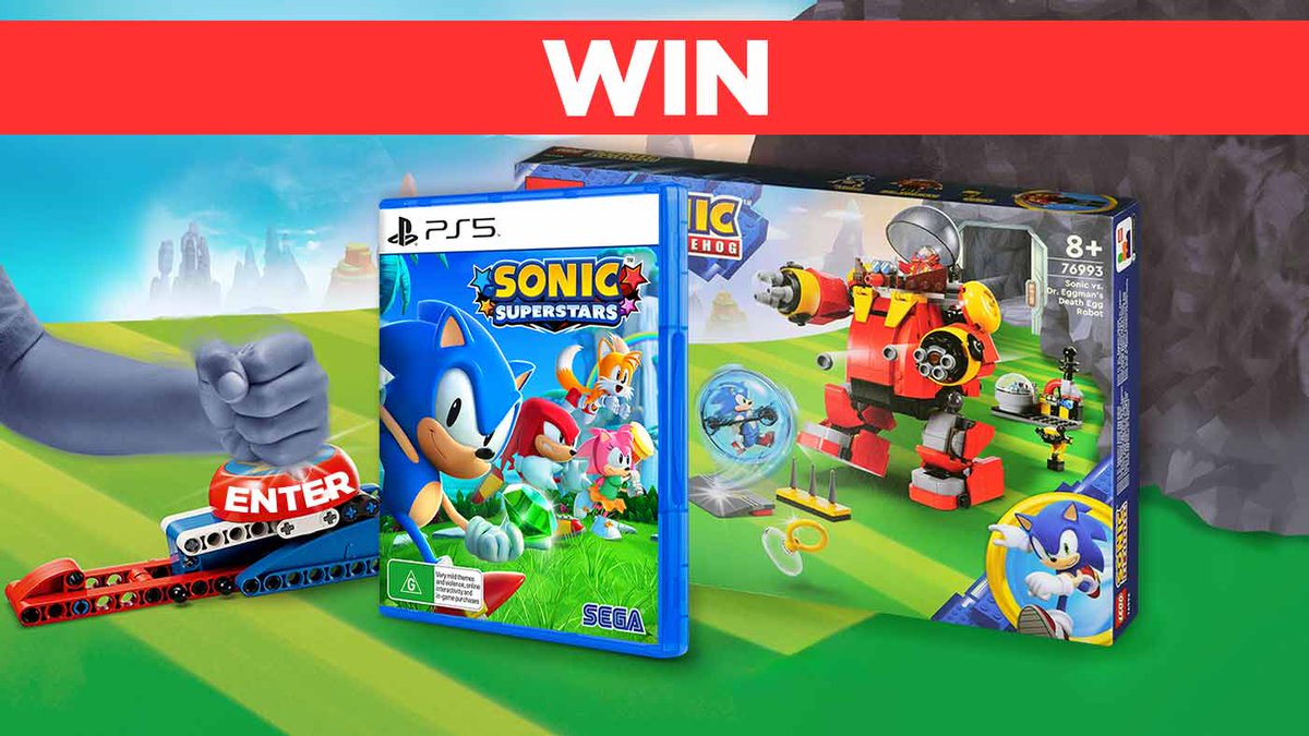 PressStartAU's tweet photo. WIN: 1 Of 5 Sonic Superstars Game And LEGO Prize Packs https://t.co/VKrAzJ24Vw https://t.co/e8tLlRWKl8