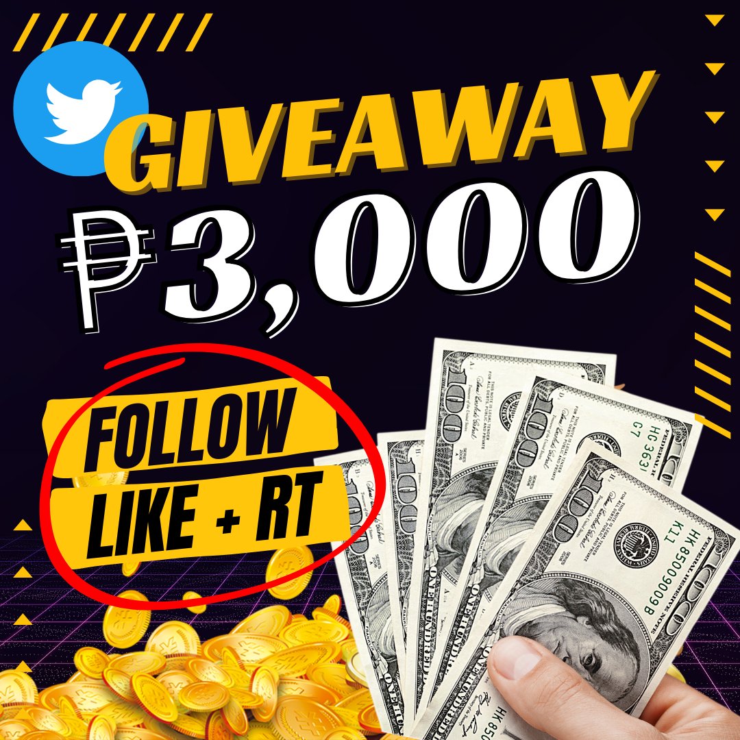 🎁₱3,000 FREE CREDIT GIVEAWAY! 🏆₱500 x 6 Winners! To Enter: 1️⃣ Follow @TheBigWinPH 2️⃣ Like + ReTweet this tweet! ⏰ We will pick 6x lucky winners to get ₱500 free credit each in 72hrs! #freecredit #Giveaway