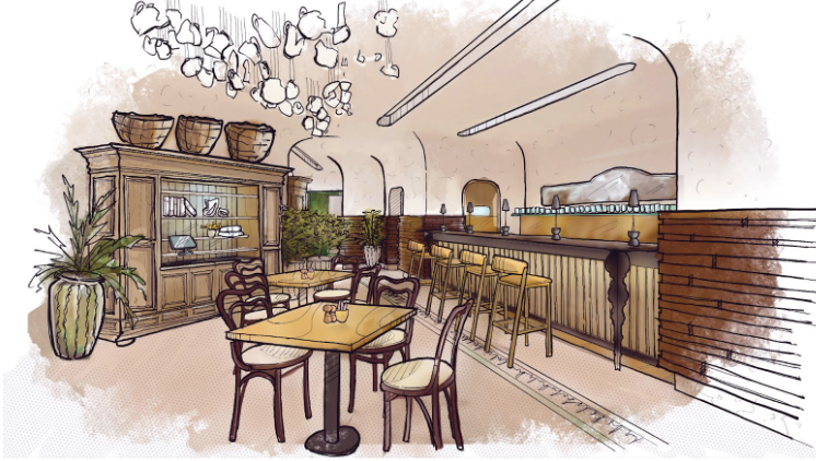 Richardvines's tweet photo. Tashas, from a South African restaurant group, will open next month at Battersea Power Station. CEO Natasha Sideris, Culinary Director Jill Okkers and chefs Sasha Pieterse and Jonathan Van De Merwe have created dishes inspired by Natasha's travels. https://t.co/zMwPNPO7rZ https://t.co/PNdut14vcr