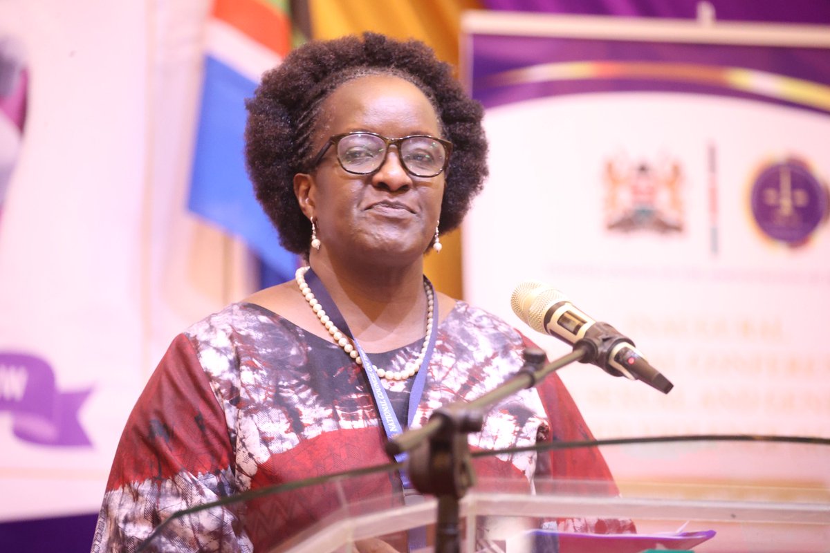 Hon. Justice Martha K. Koome, FCIArb, EGH tweet media