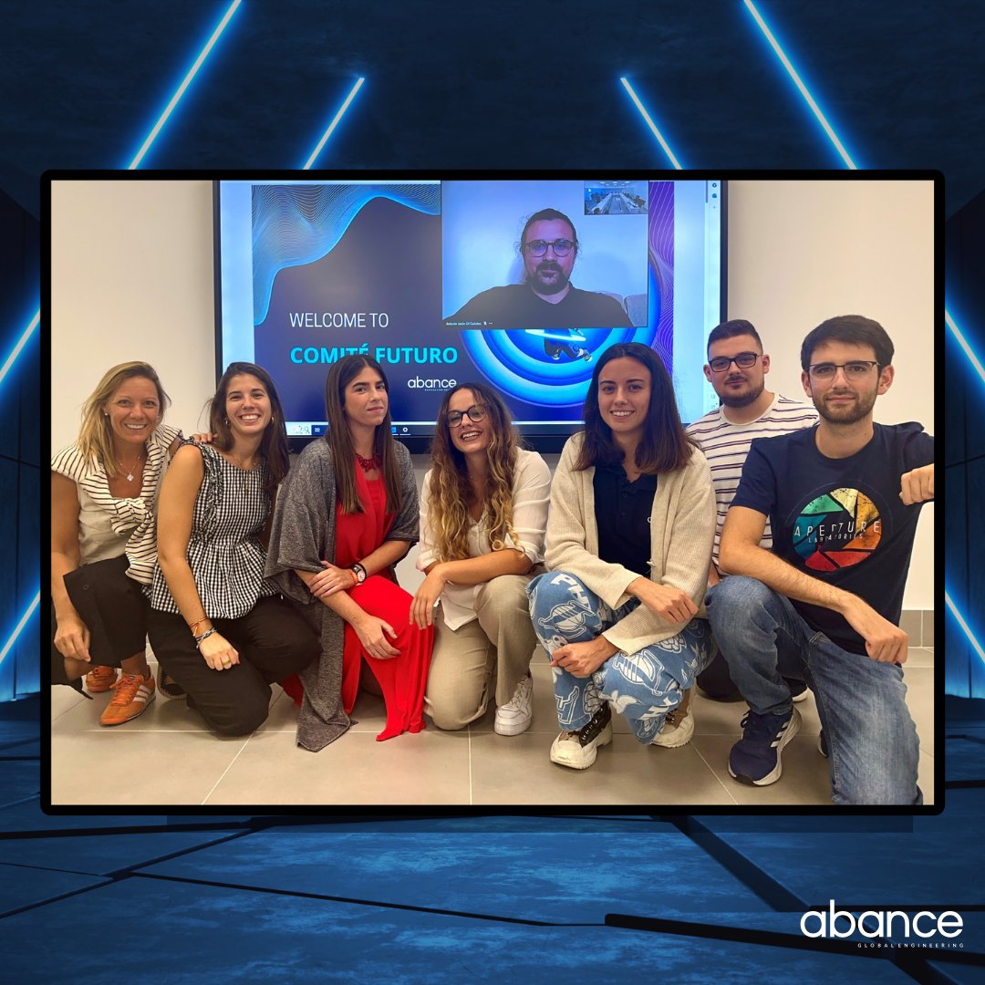 abanceing's tweet photo. ¡¡ Tenemos #Futuro !!  Seguimos en el camino de la #transformación. Hoy os presentamos a nuestro Comité Futuro, un grupo de trabajo compuesto por #jóvenes con #talento, que aportará una visión renovada y conocimientos al resto de la empresa.

#abance #futuro #ingenieríanaval https://t.co/tu0SFFKVe3