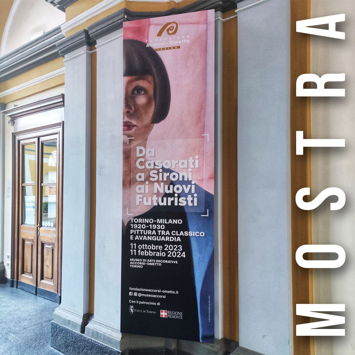 La mostra DA CASORATI A SIRONI AI NUOVI FUTURISTI è aperta! Sono quasi 70 i dipinti esposti che ripercorrono il clima culturale tra Torino e Milano nel decennio 1920-1930
Vi aspettiamo da martedì a venerdì dalle 10 alle 18 e nei weekend dalle 10 alle 19
#dacasoratiasironi